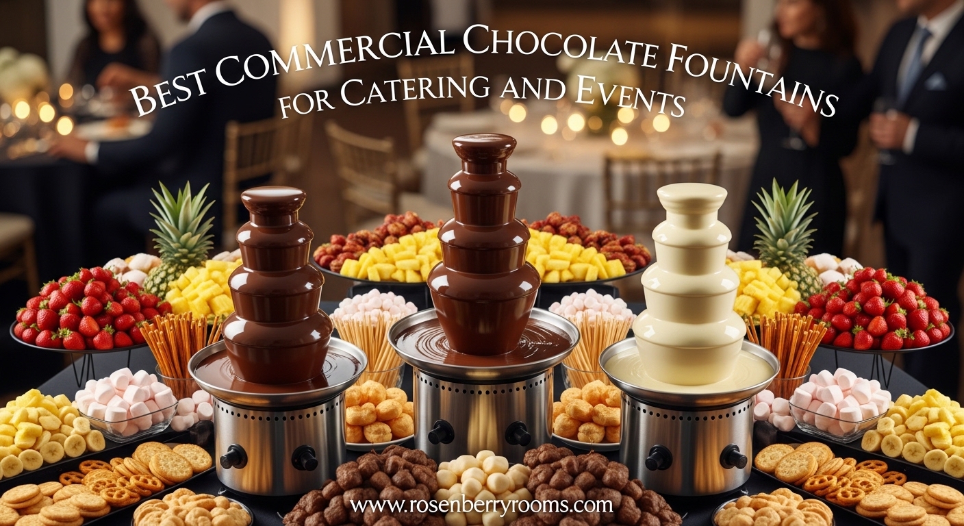 Best Commercial Chocolate Fountains for Catering and Events