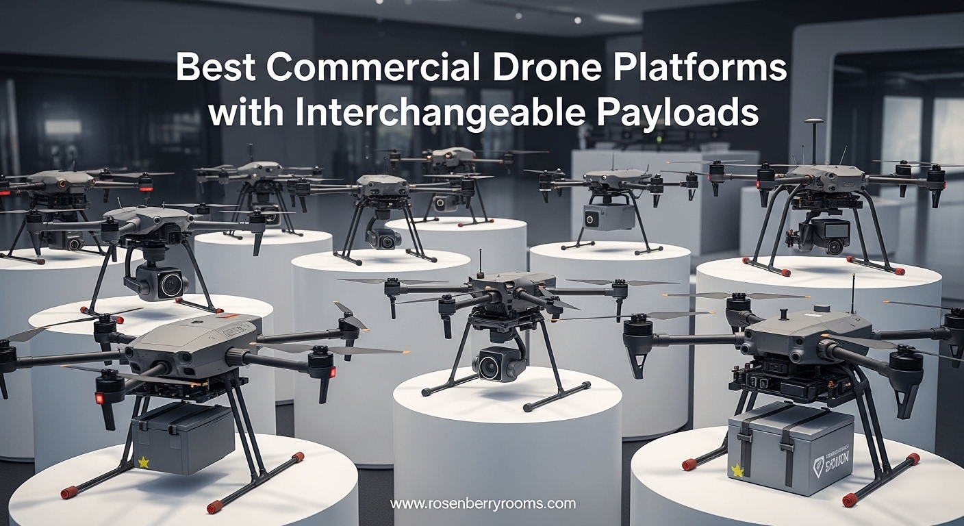 Best Commercial Drone Platforms with Interchangeable Payloads