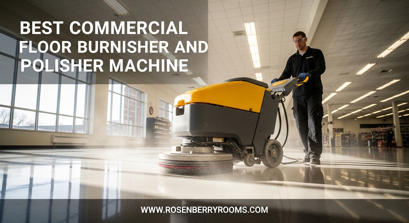 Best Commercial Floor Burnisher and Polisher Machine