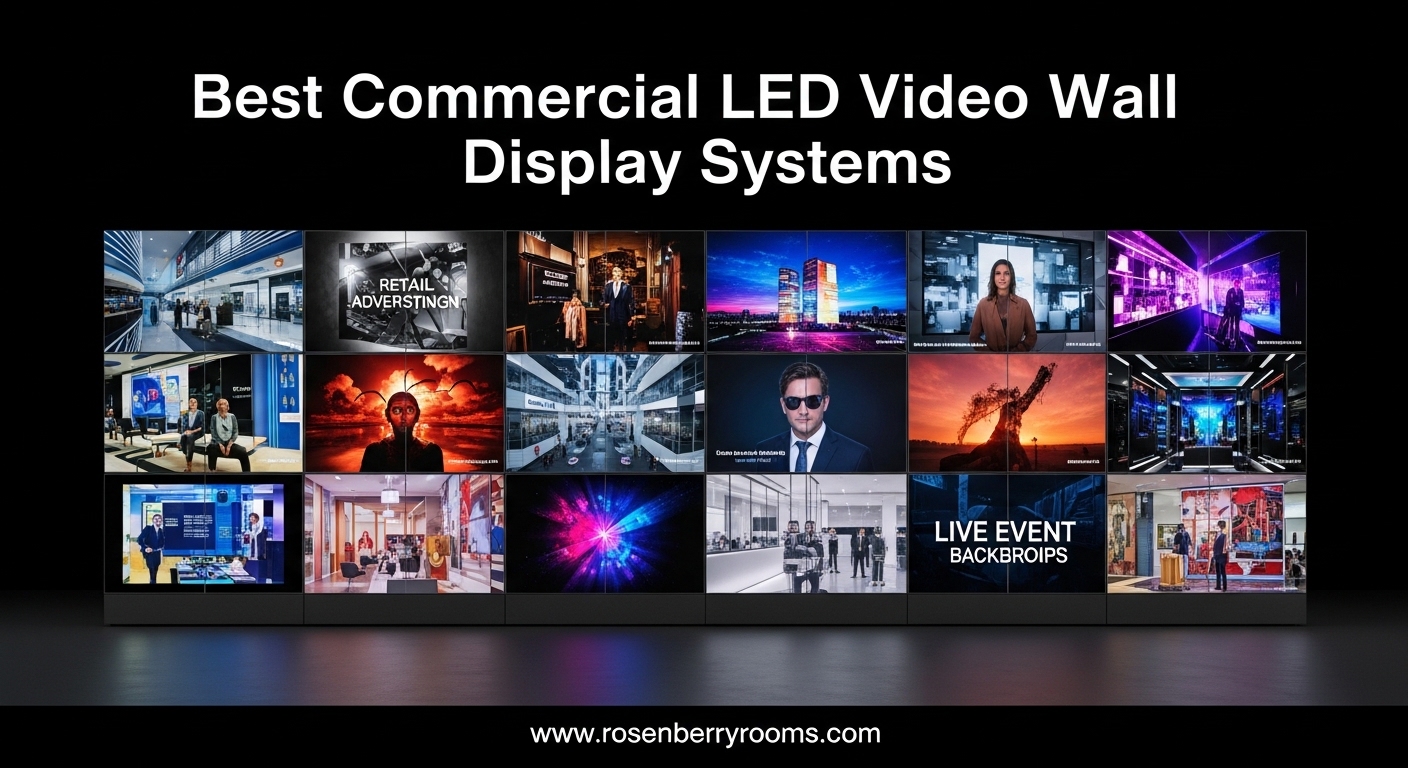 Best Commercial LED Video Wall Display Systems