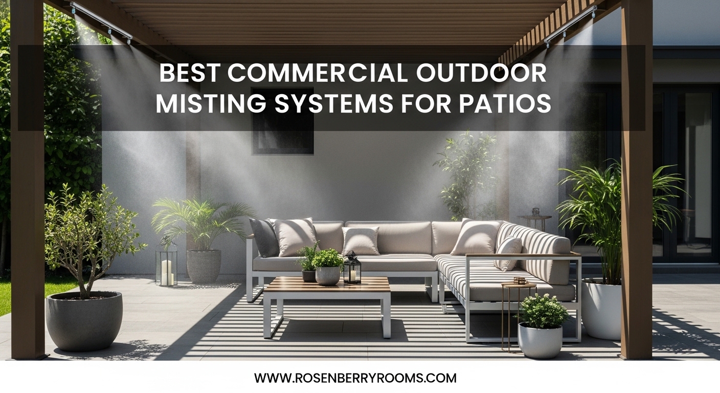 Best Commercial Outdoor Misting Systems for Patios