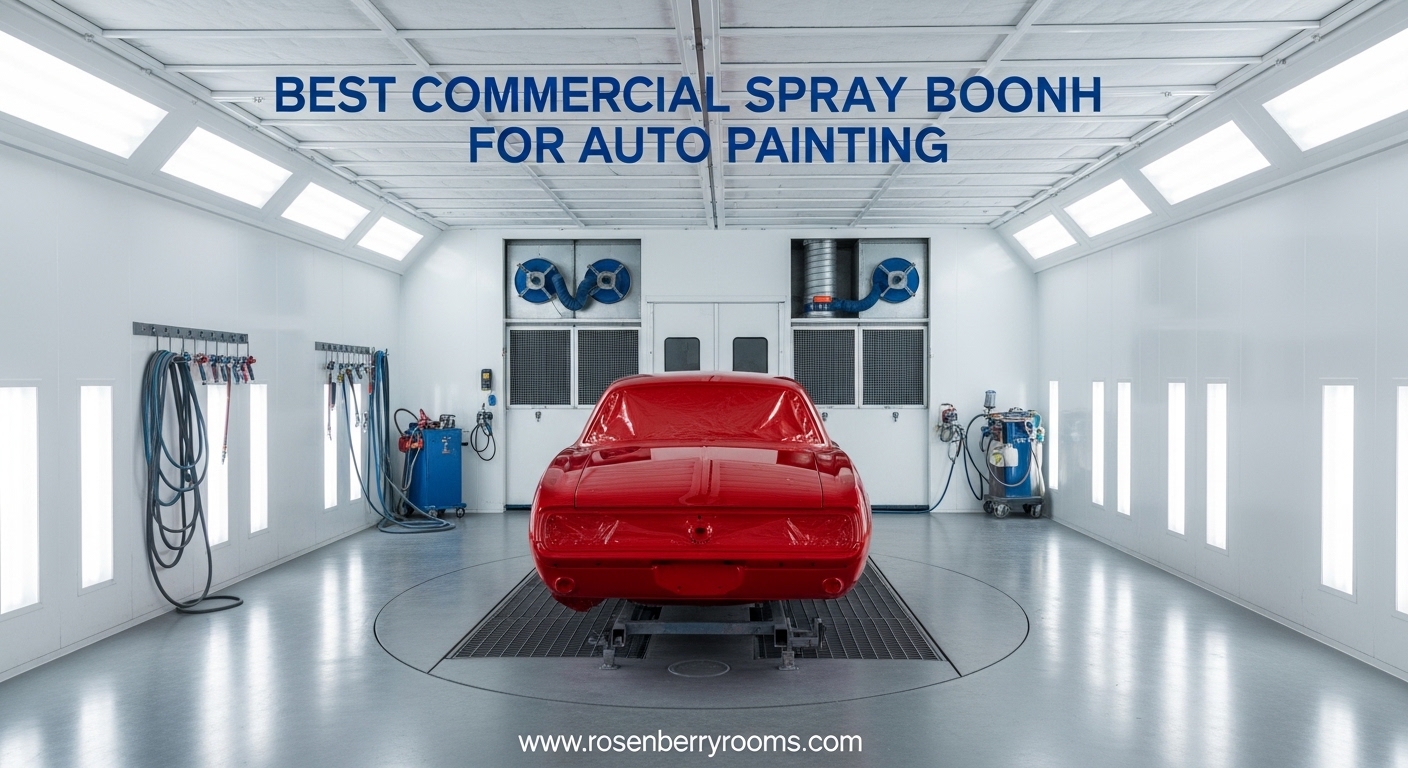 Best Commercial Spray Booth for Auto Painting