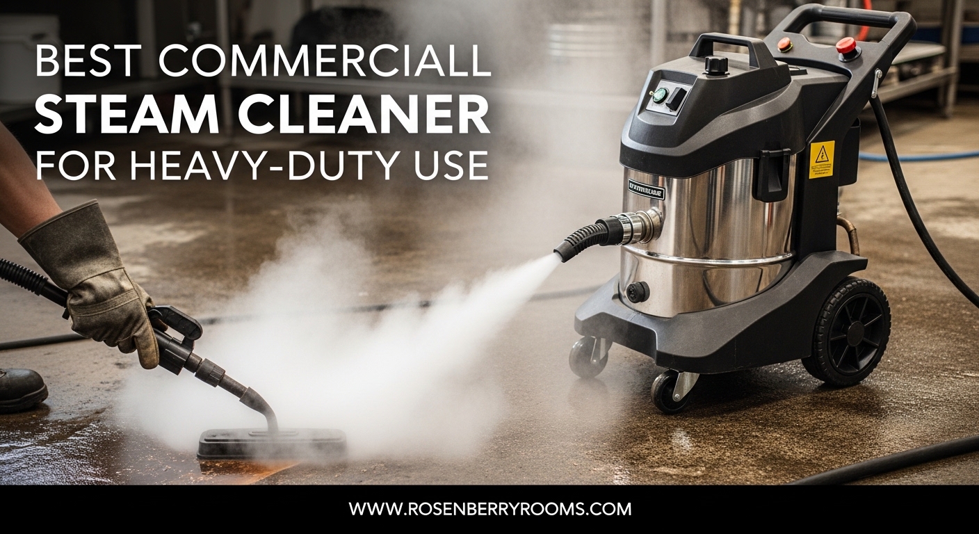 Best Commercial Steam Cleaner for Heavy-Duty Use