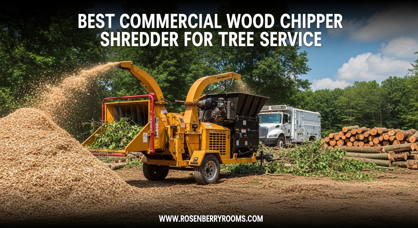 Best Commercial Wood Chipper Shredder for Tree Service