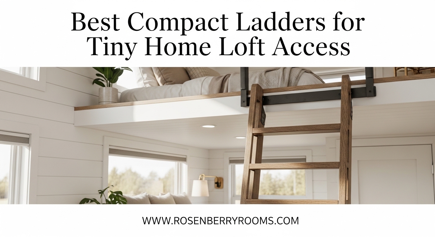 Best Compact Ladders for Tiny Home Loft Access