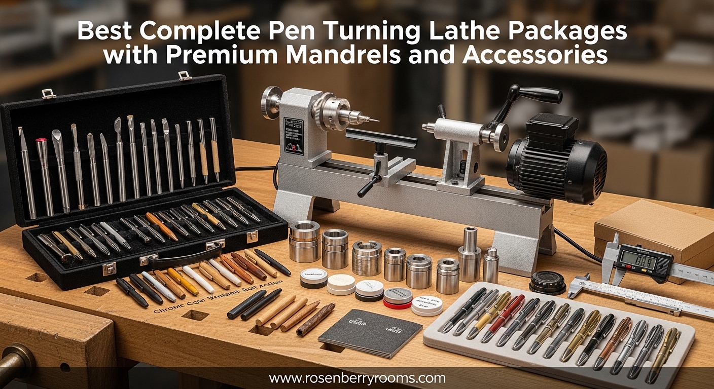 Best Complete Pen Turning Lathe Packages with Premium Mandrels and Accessories
