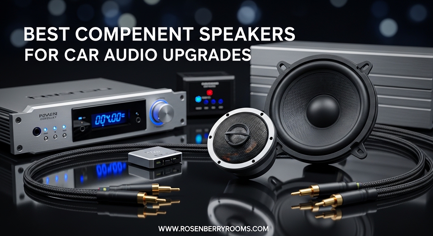 Best Component Speakers for Car Audio Upgrades