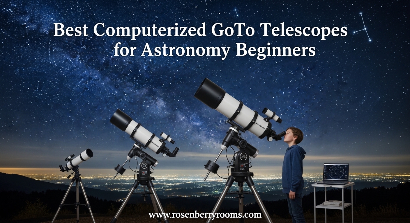 Best Computerized GoTo Telescopes for Astronomy Beginners