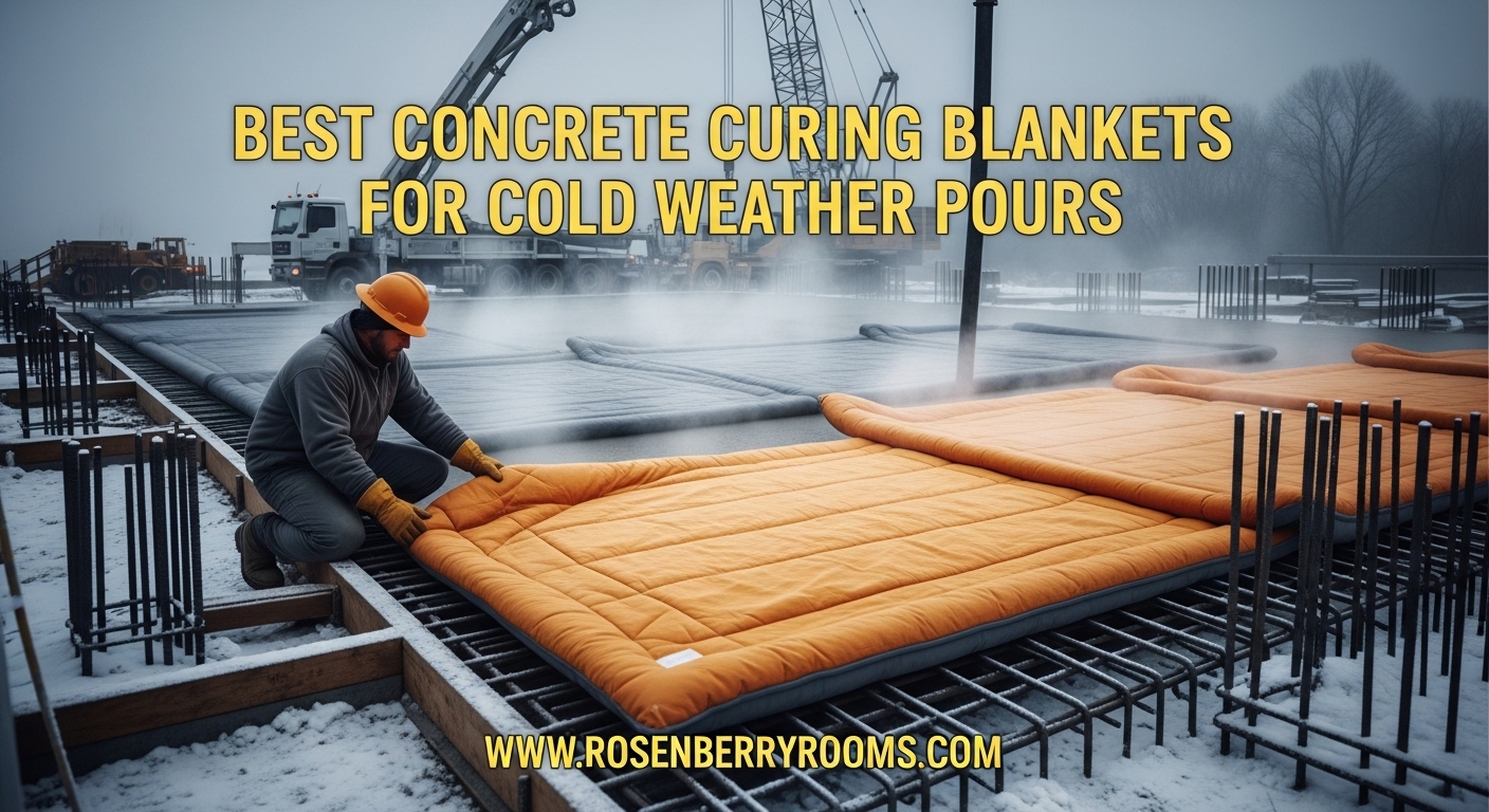 Best Concrete Curing Blankets for Cold Weather Pours