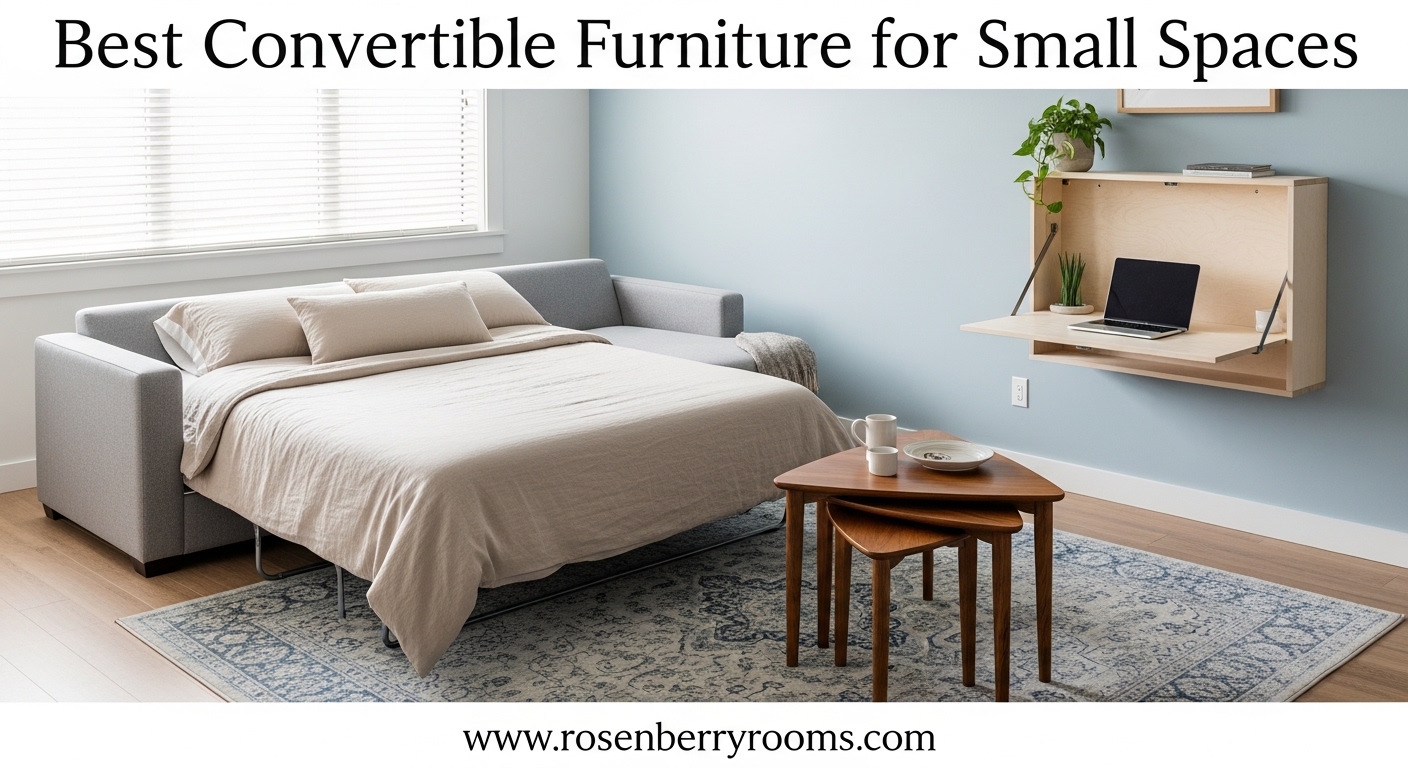 Best Convertible Furniture for Small Spaces