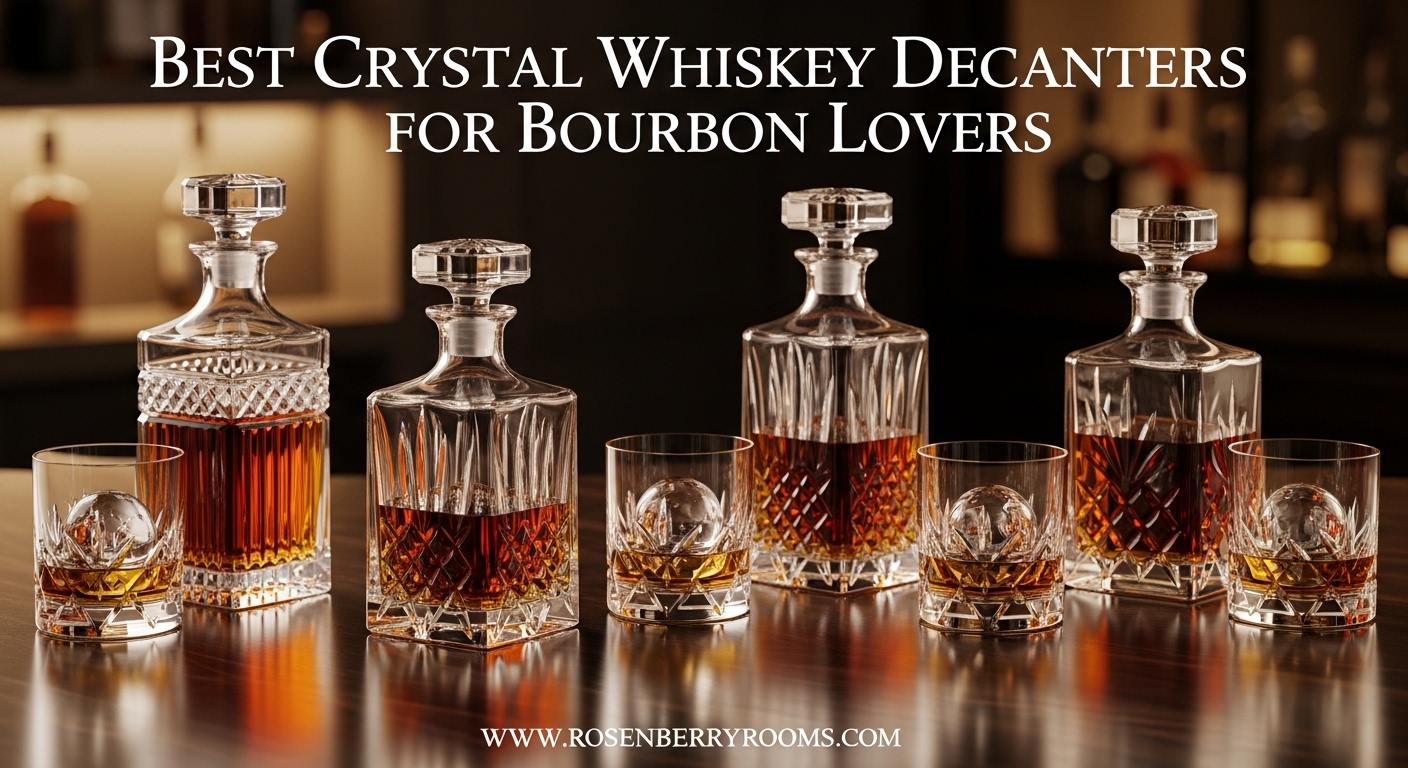 Best Crystal Whiskey Decanters for Bourbon Lovers