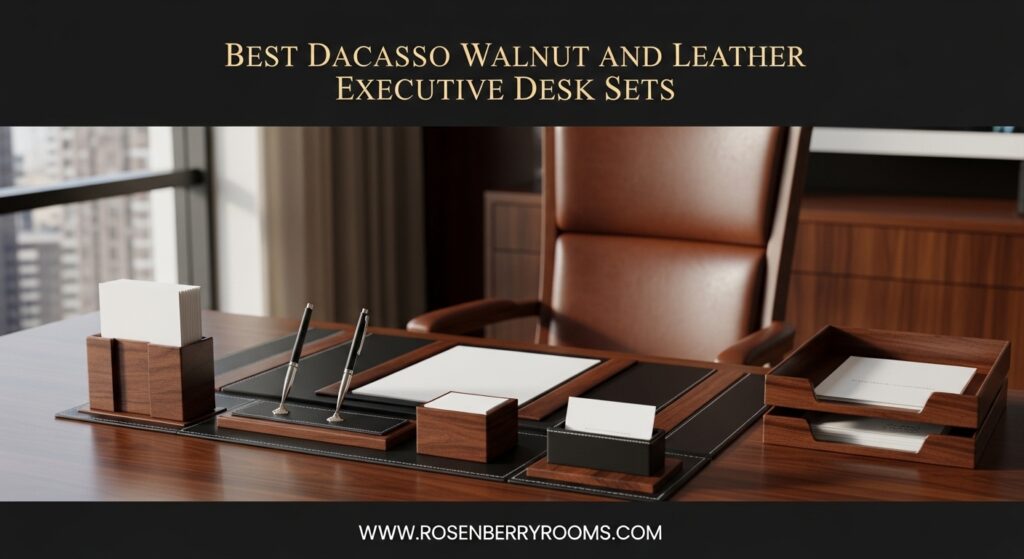 The current image has no alternative text. The file name is: Best-Dacasso-Walnut-and-Leather-Executive-Desk-Sets.jpg