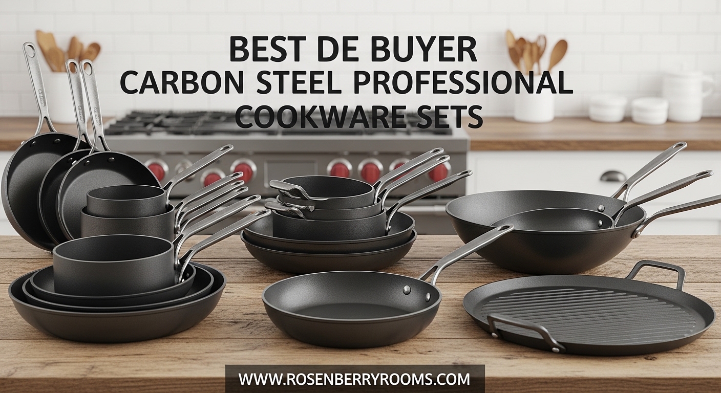 Best De Buyer Carbon Steel Professional Cookware Sets