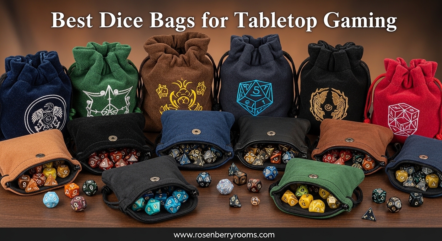Best Dice Bags for Tabletop Gaming