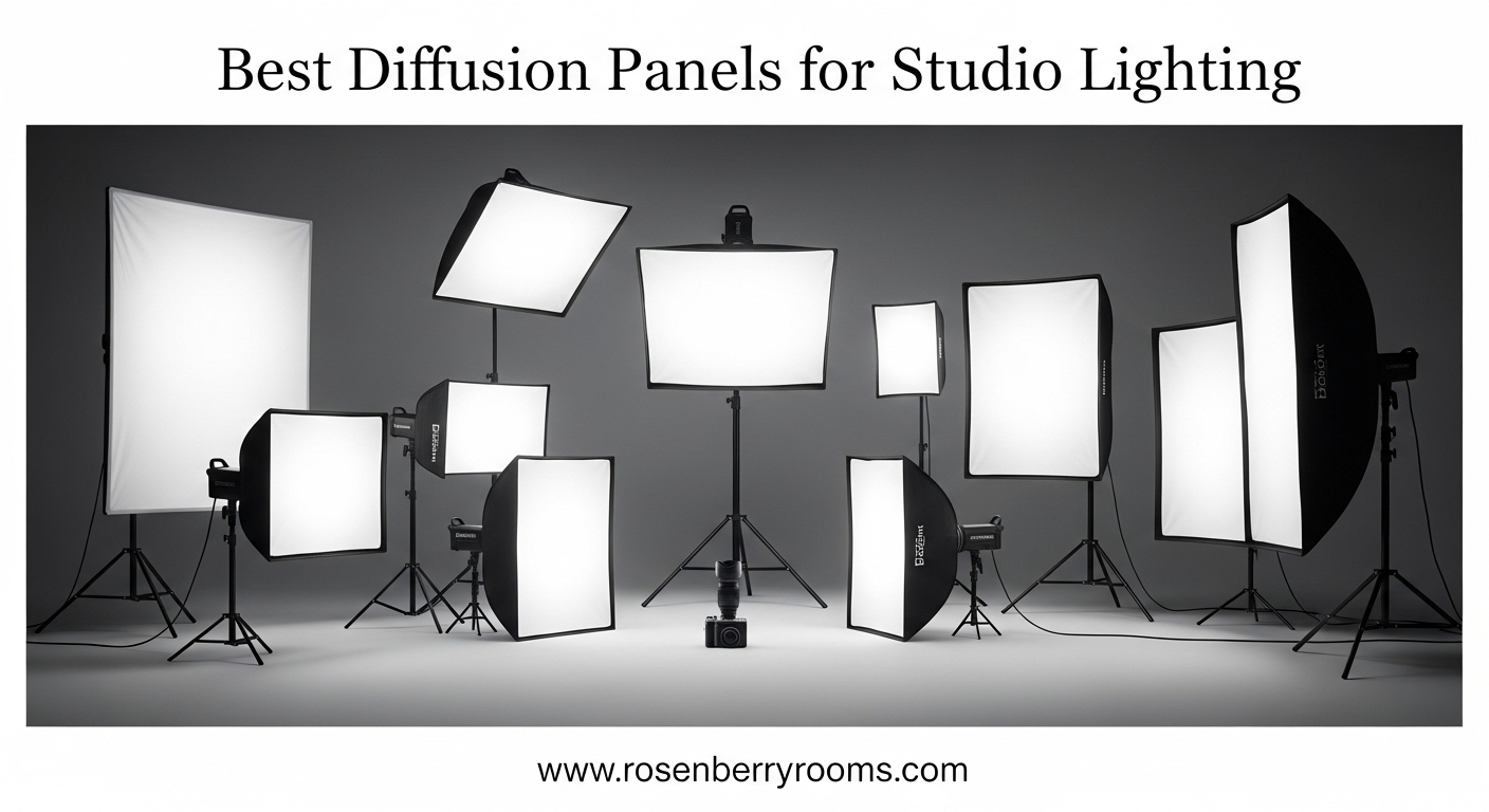Best Diffusion Panels for Studio Lighting