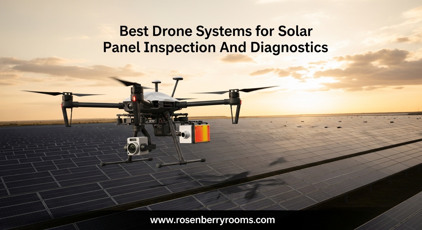 Best Drone Systems for Solar Panel Inspection And Diagnostics