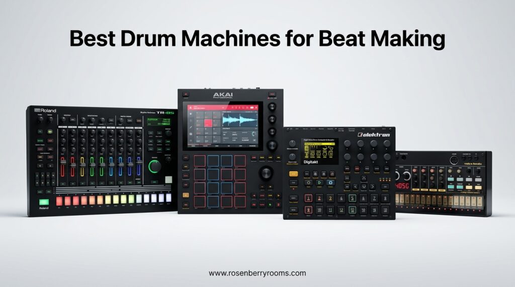 The current image has no alternative text. The file name is: Best-Drum-Machines-for-Beat-Making.jpeg