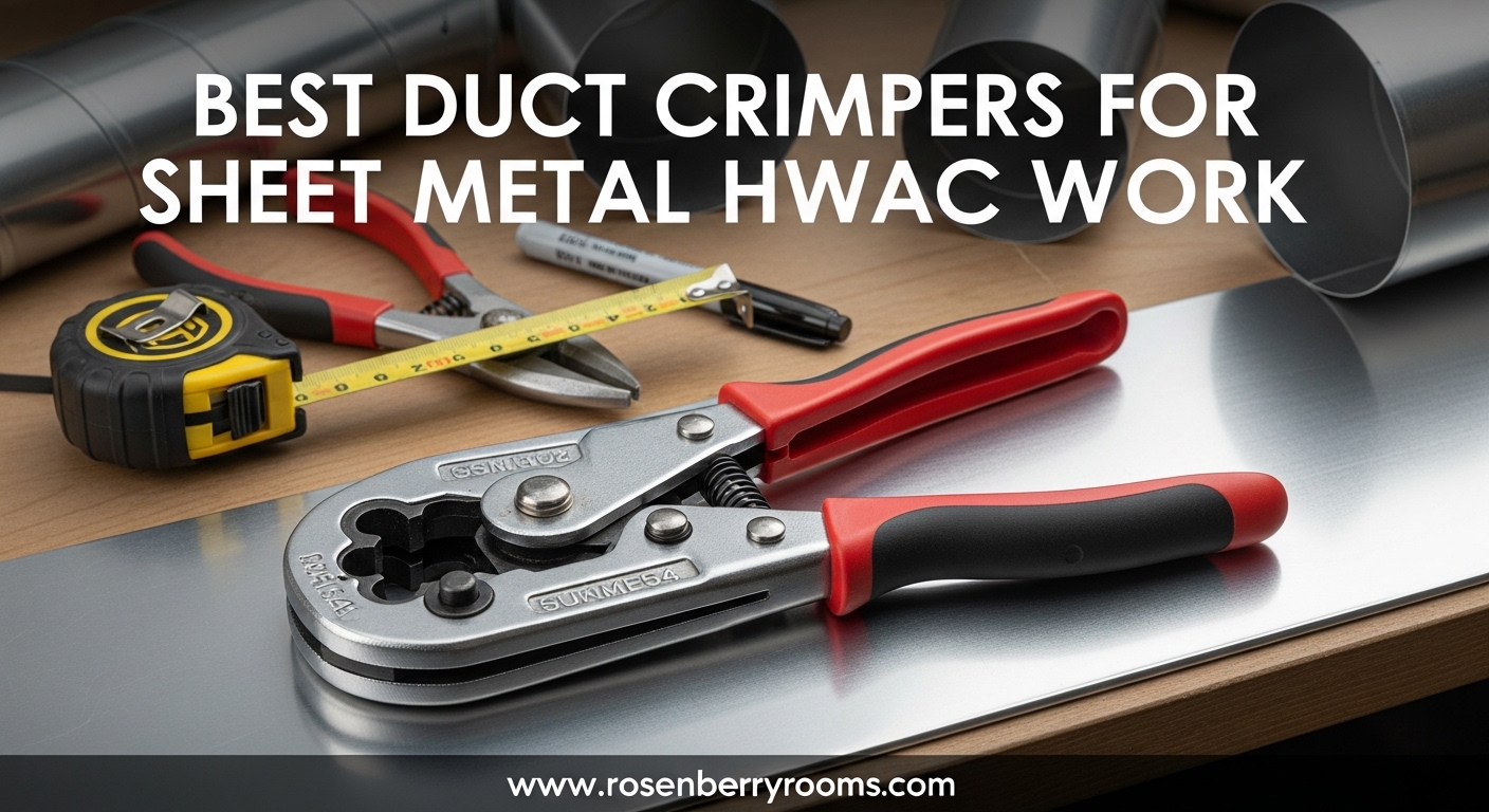 Best Duct Crimpers for Sheet Metal HVAC Work