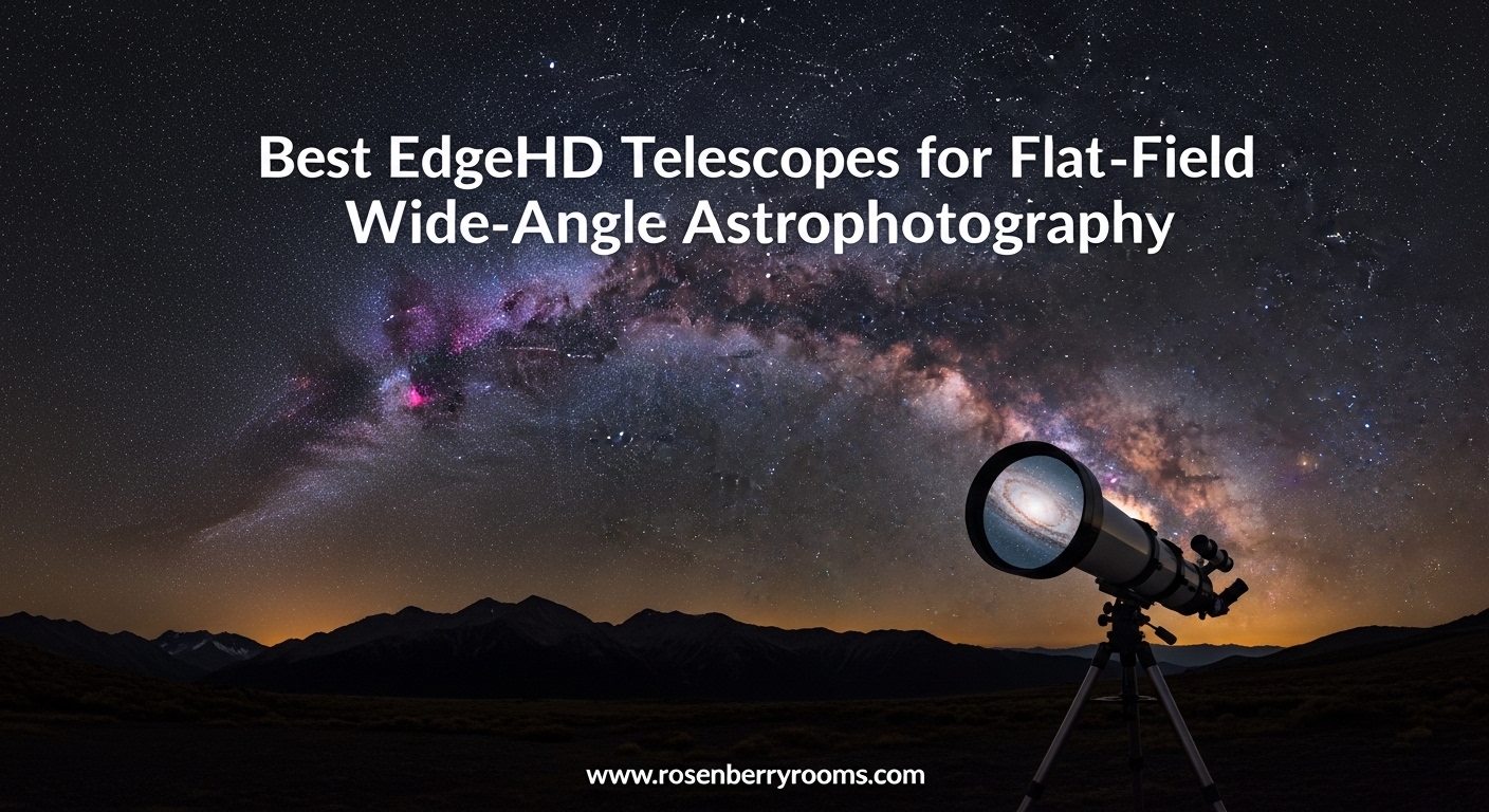 Best EdgeHD Telescopes for Flat-Field Wide-Angle Astrophotography