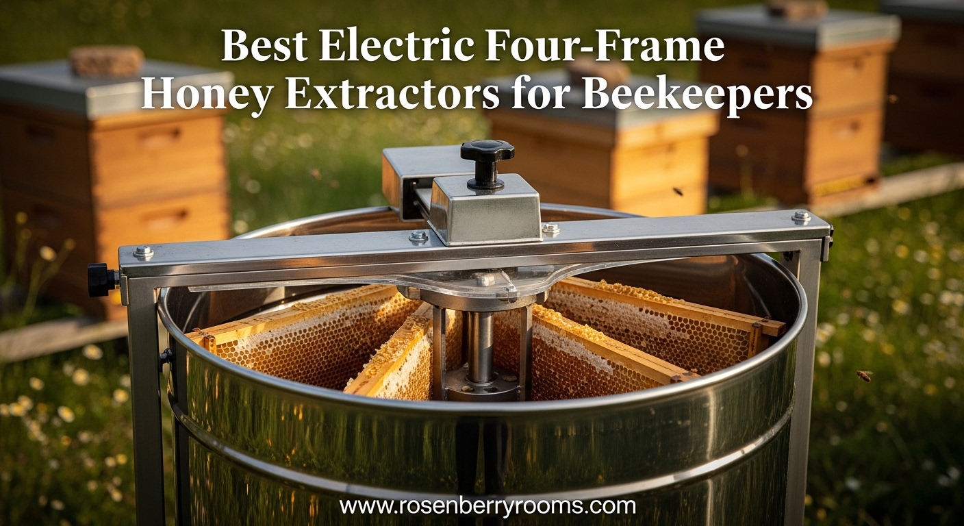 Best Electric Four-Frame Honey Extractors for Beekeepers