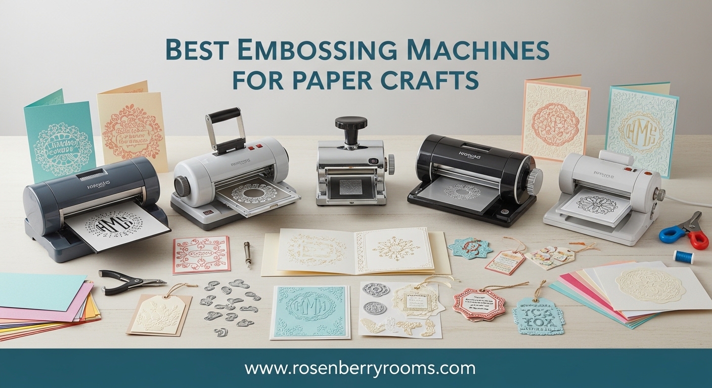 Best Embossing Machines for Paper Crafts