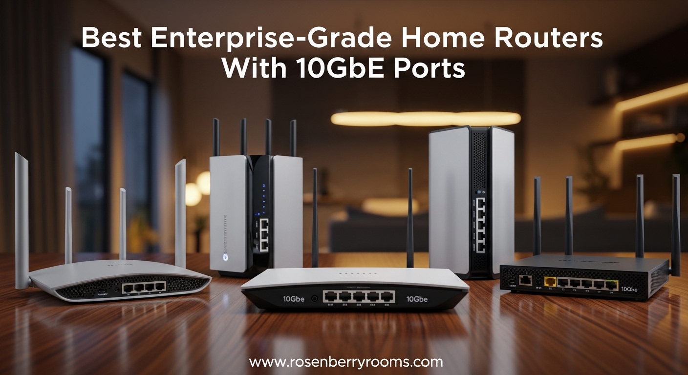 Best Enterprise-Grade Home Routers With 10GbE Ports