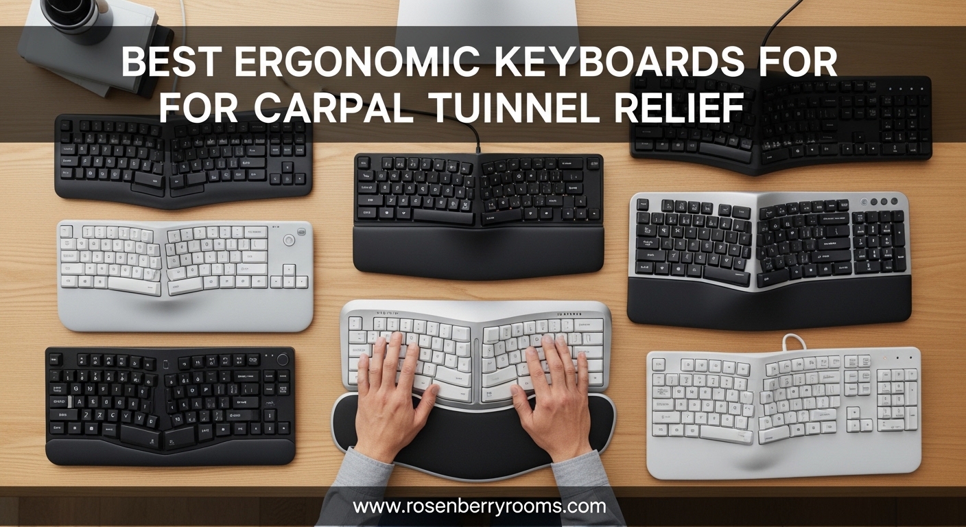 Best Ergonomic Keyboards for Carpal Tunnel Relief