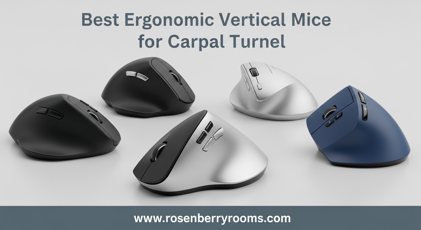 Best Ergonomic Vertical Mice for Carpal Tunnel