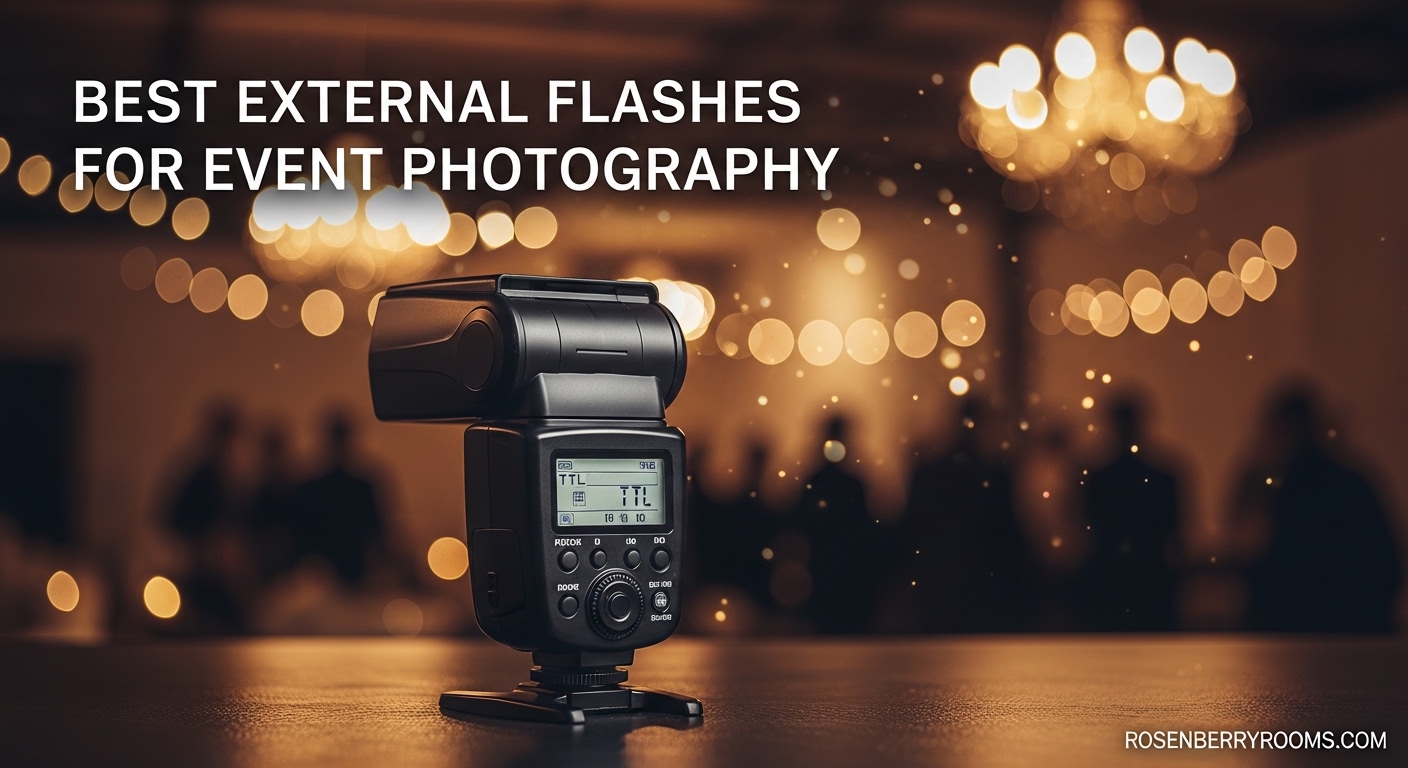 Best External Flashes for Event Photography