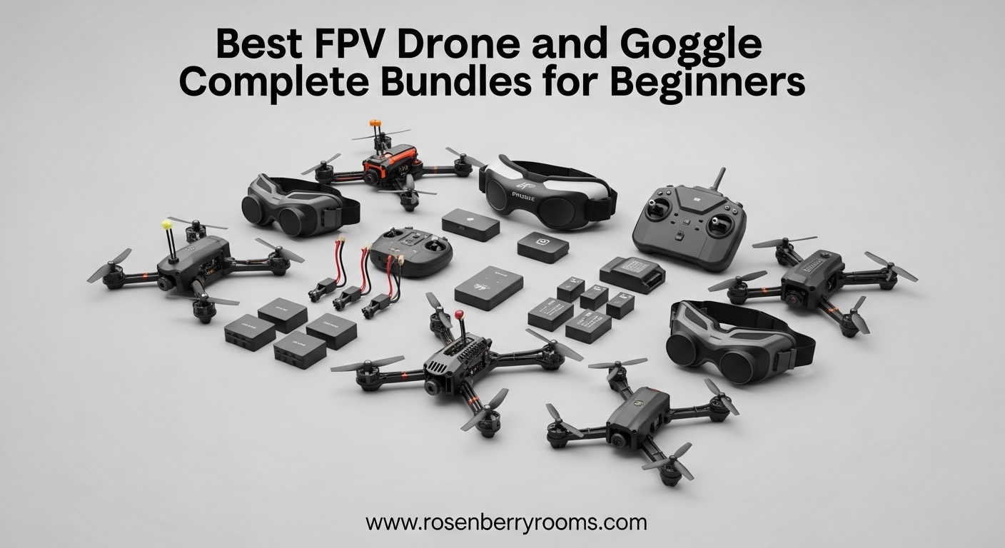Best FPV Drone and Goggle Complete Bundles for Beginners