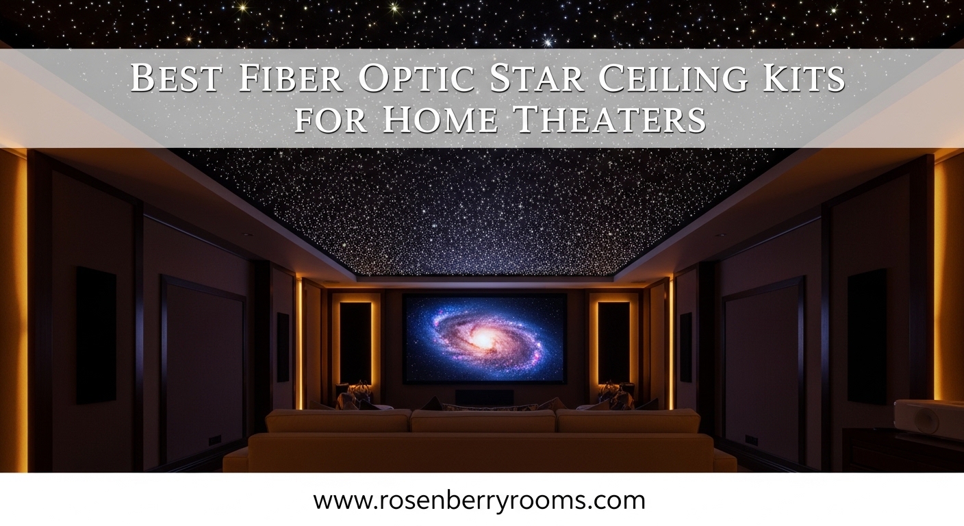 Best Fiber Optic Star Ceiling Kits for Home Theaters