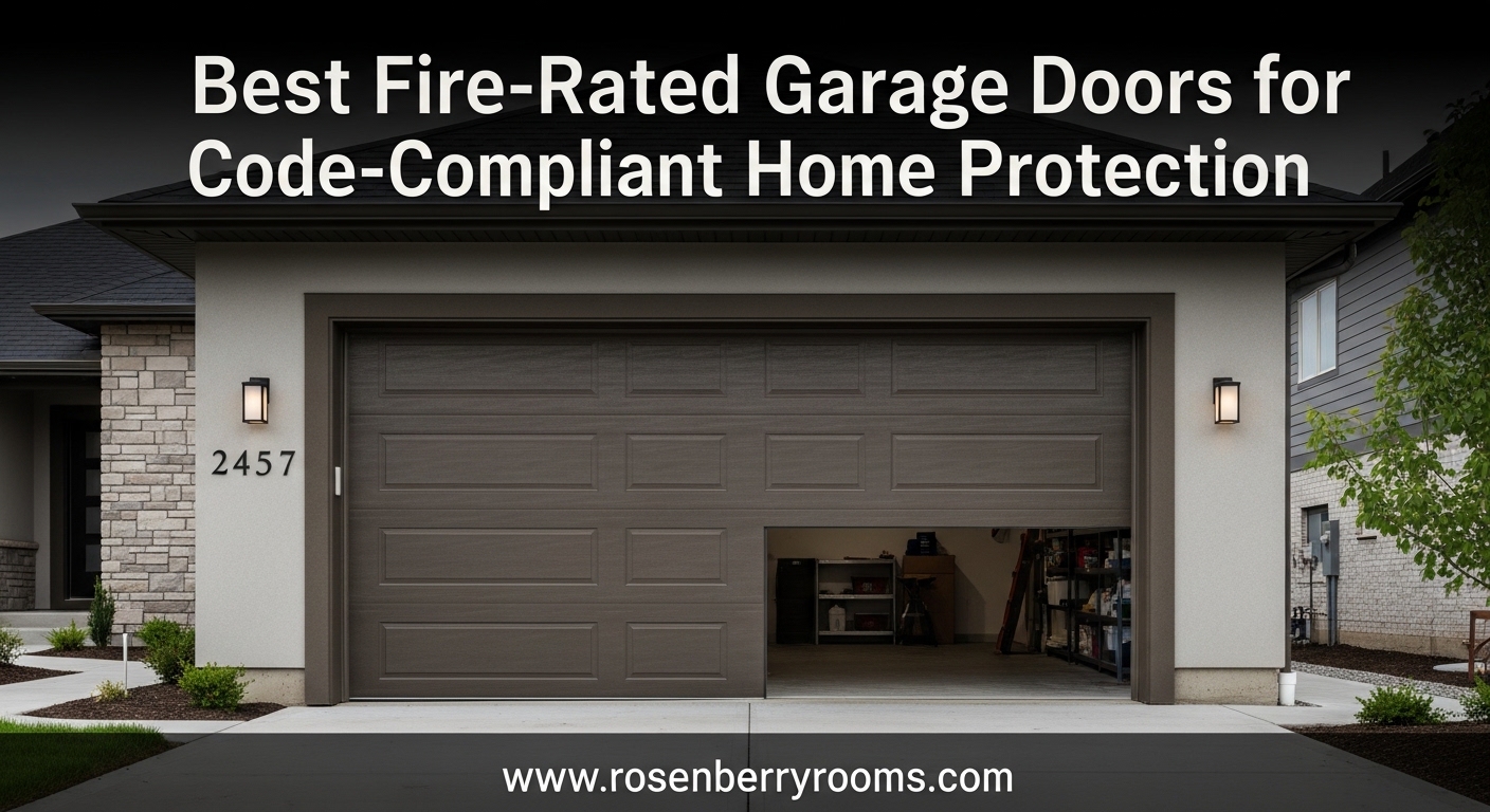 Best Fire-Rated Garage Doors for Code-Compliant Home Protection
