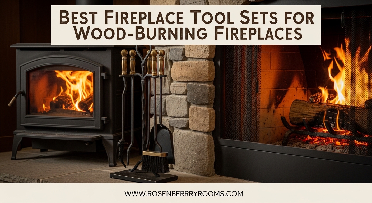 Best Fireplace Tool Sets for Wood-Burning Fireplaces