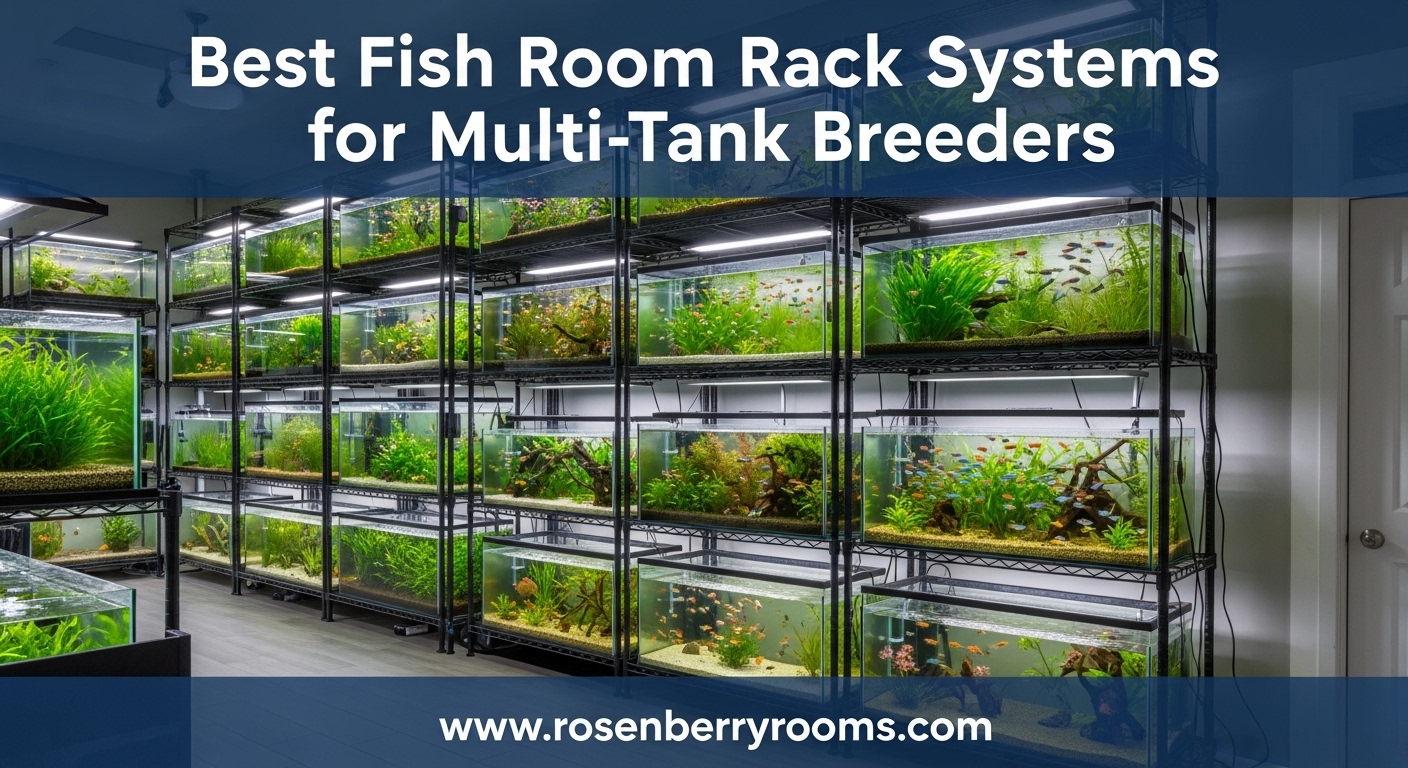 Best Fish Room Rack Systems for Multi-Tank Breeders