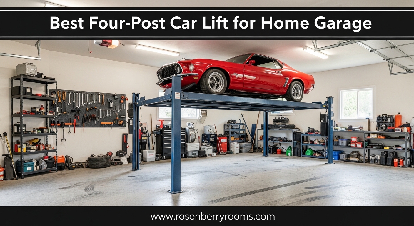 Best Four-Post Car Lift for Home Garage
