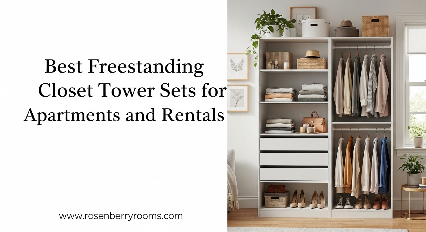 Best Freestanding Closet Tower Sets for Apartments and Rentals