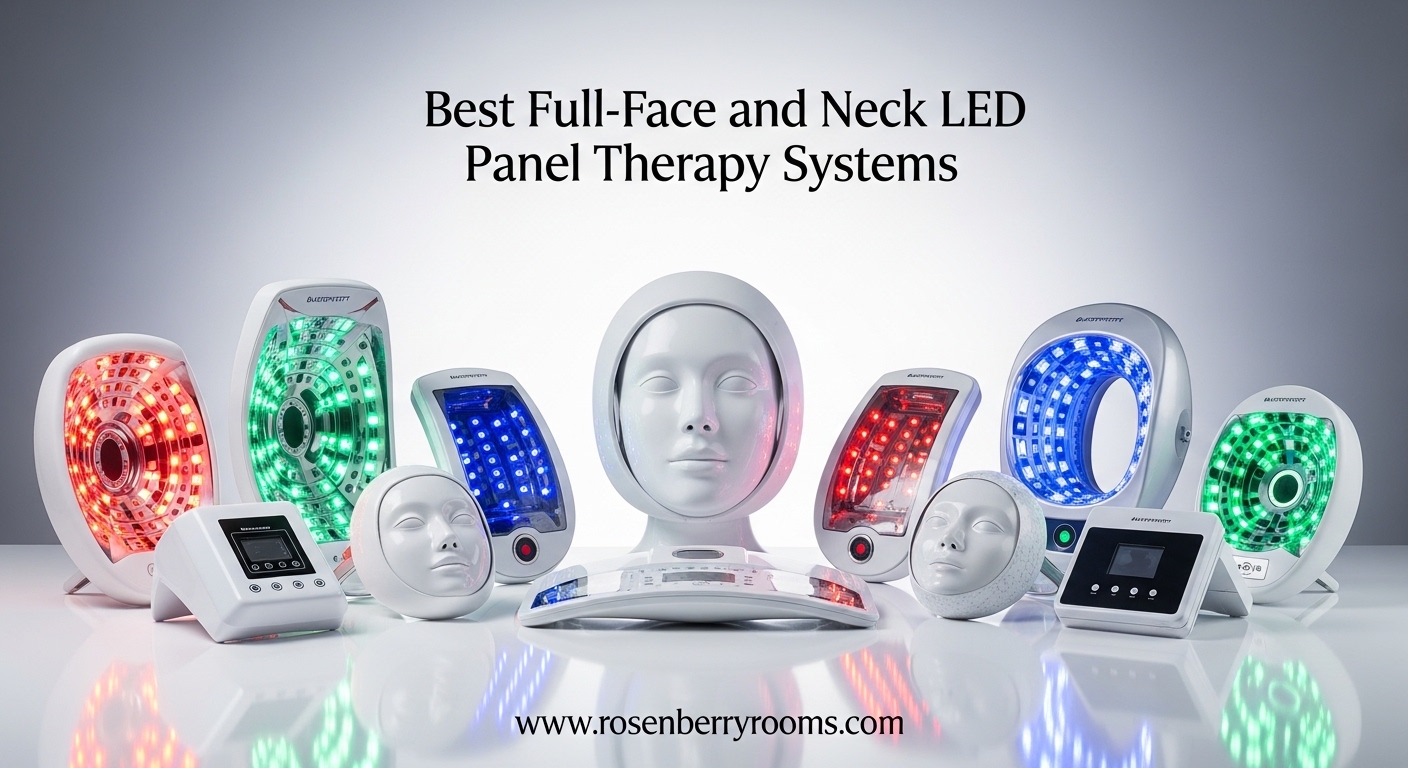 Best Full-Face and Neck LED Panel Therapy Systems