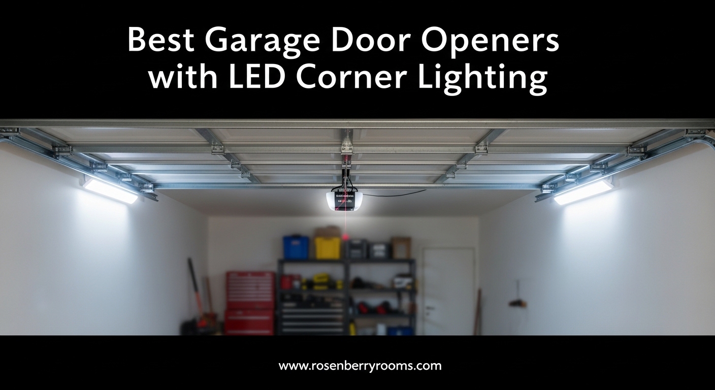 Best Garage Door Openers with LED Corner Lighting