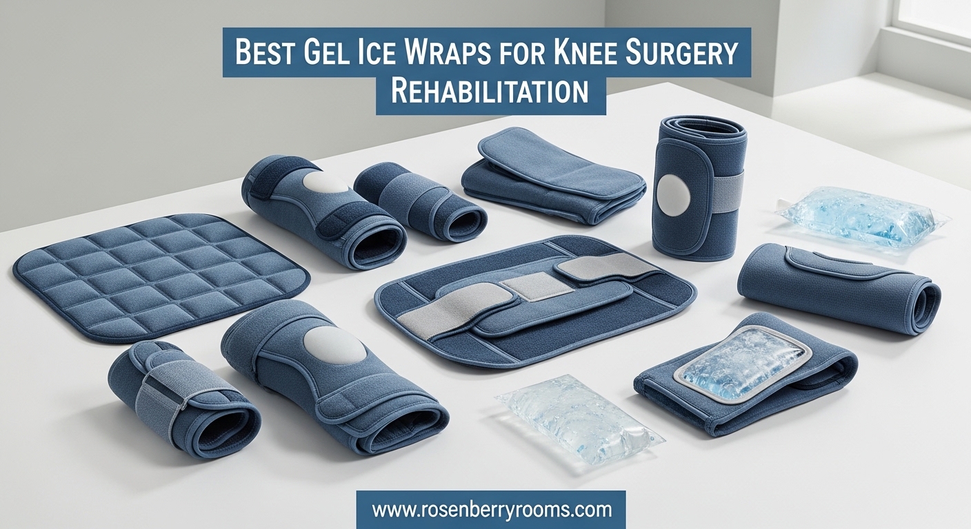 Best Gel Ice Wraps for Knee Surgery Rehabilitation