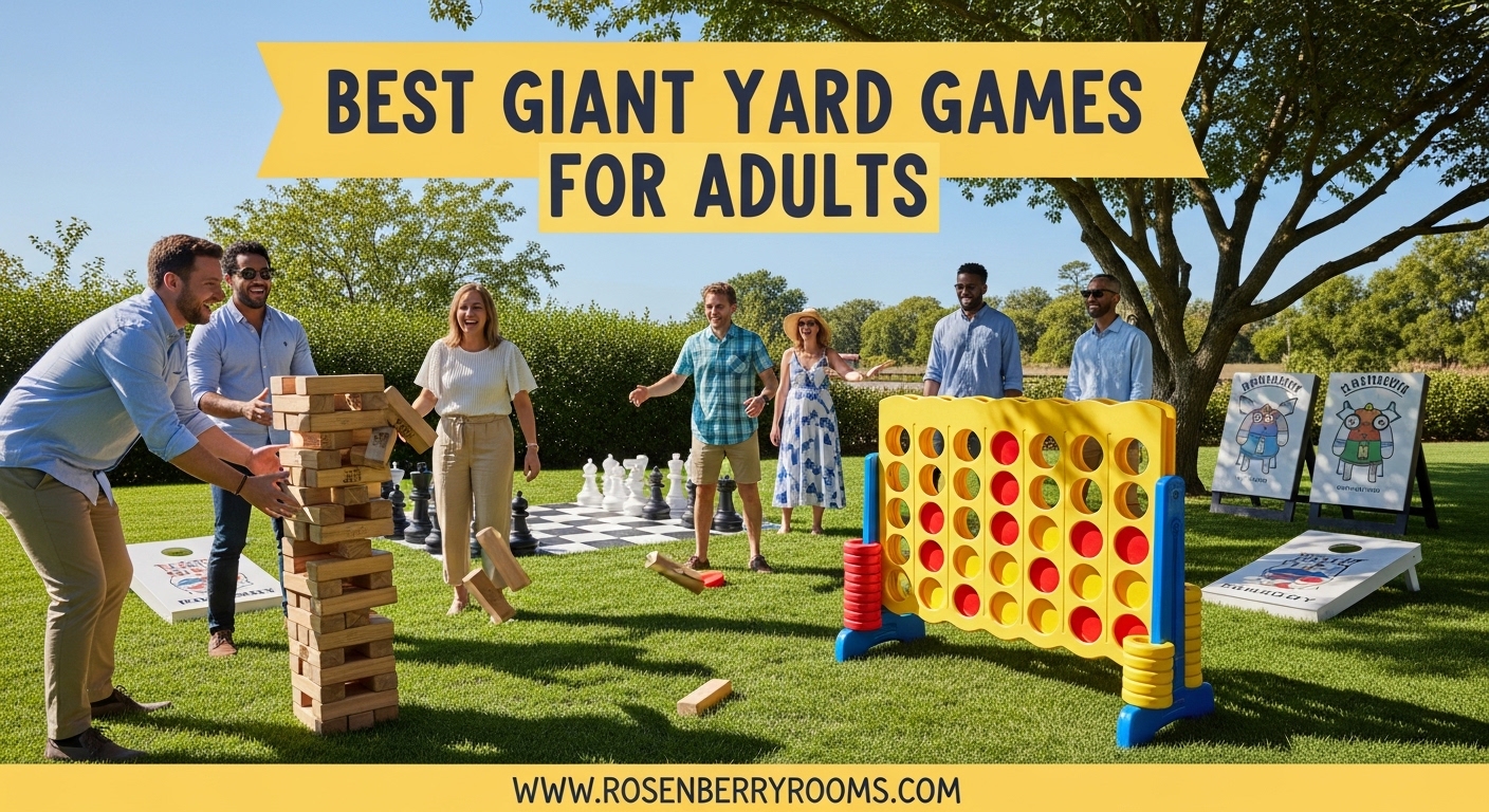 Best Giant Yard Games for Adults
