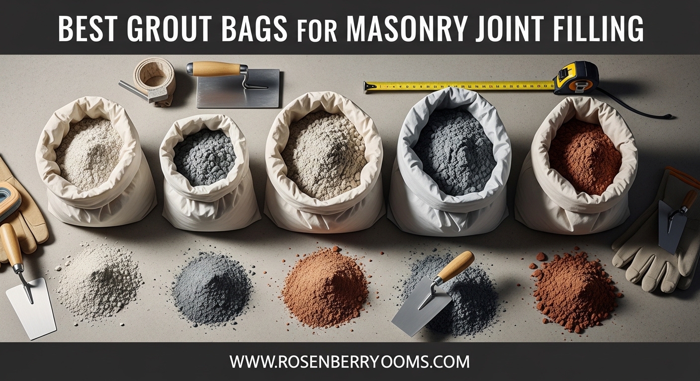Best Grout Bags for Masonry Joint Filling