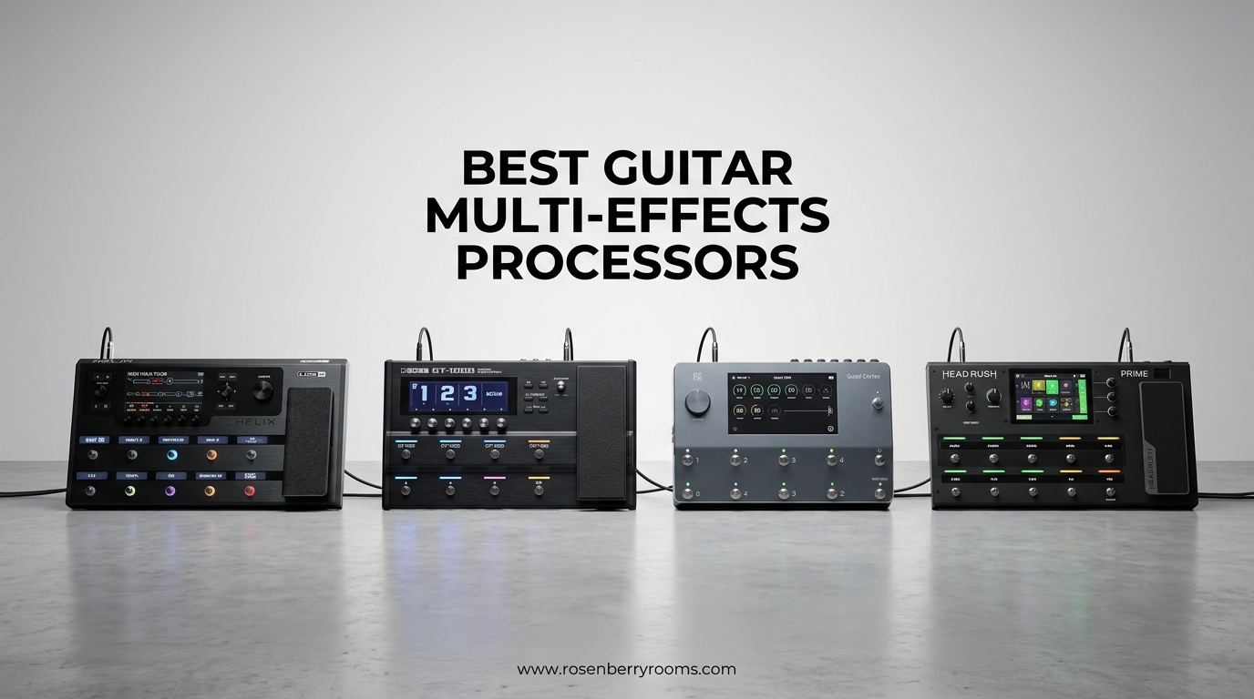 Best Guitar Multi-Effects Processors