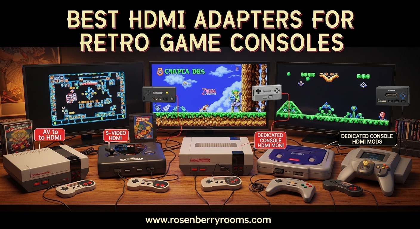 Best HDMI Adapters for Retro Game Consoles