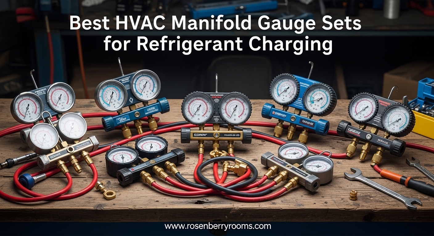 Best HVAC Manifold Gauge Sets for Refrigerant Charging