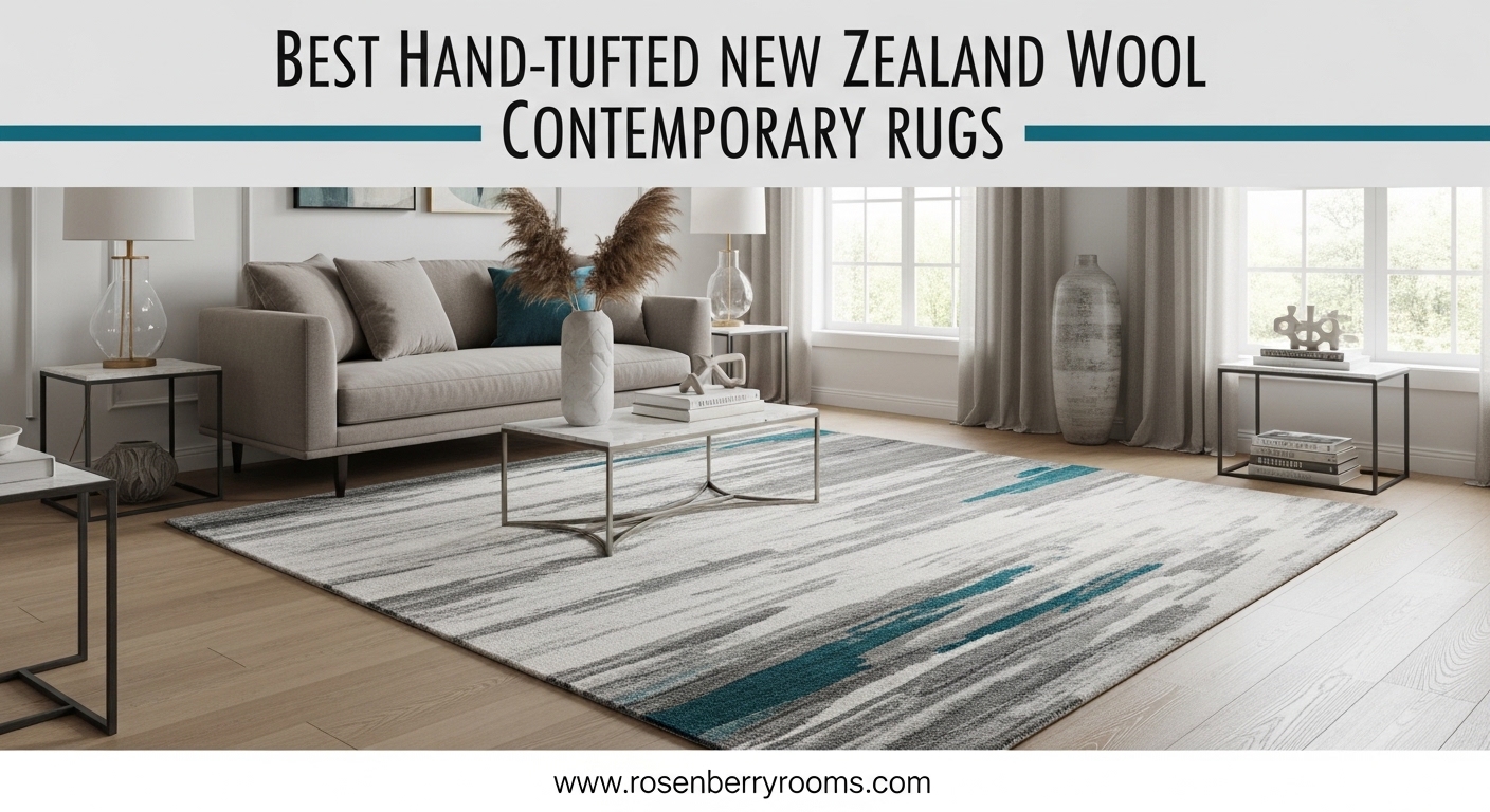 Best Hand-Tufted New Zealand Wool Contemporary Rugs