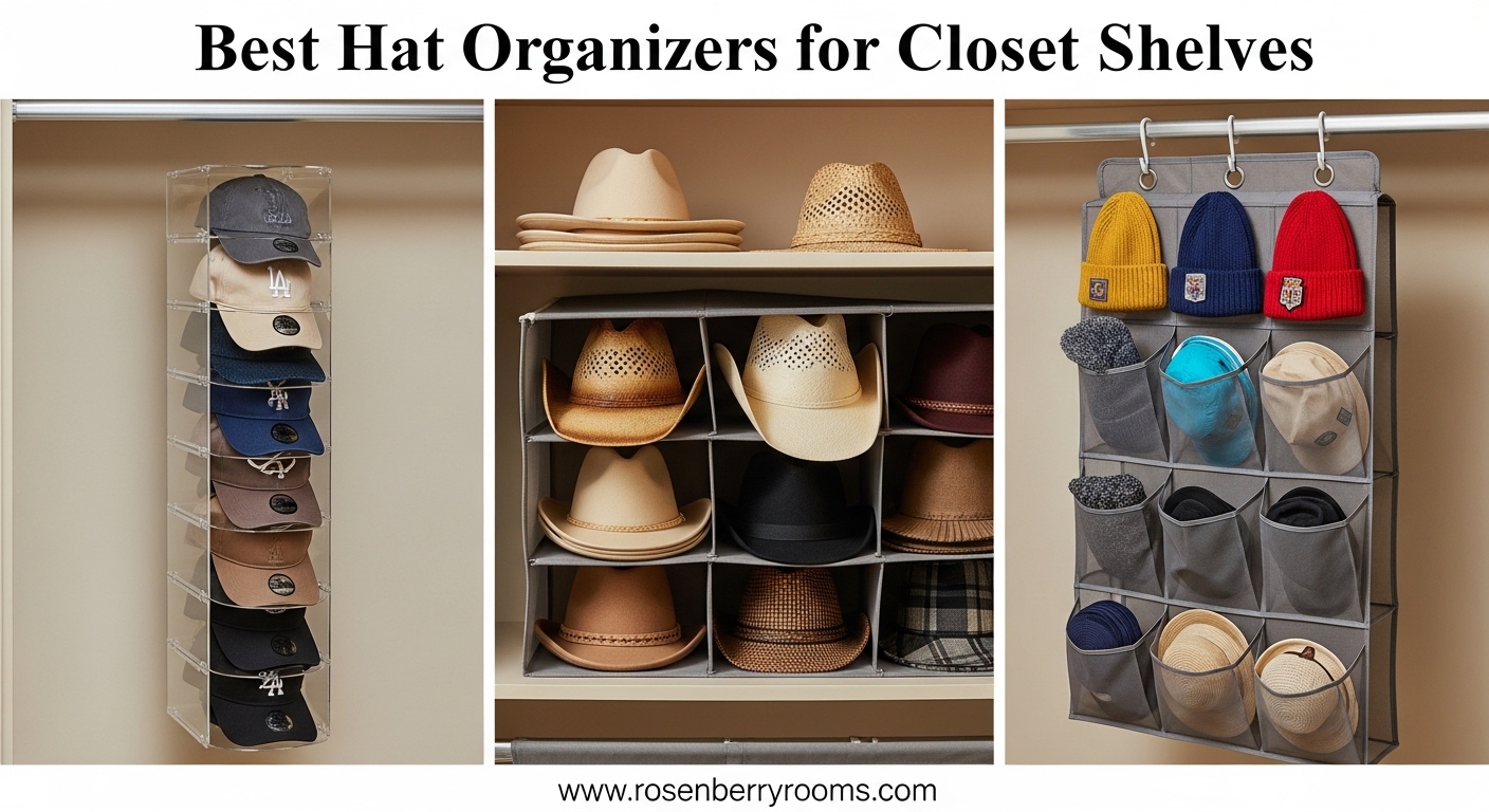Best Hat Organizers for Closet Shelves