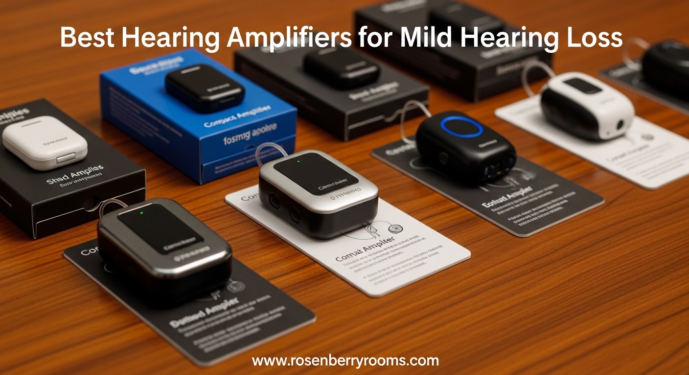 Best Hearing Amplifiers for Mild Hearing Loss
