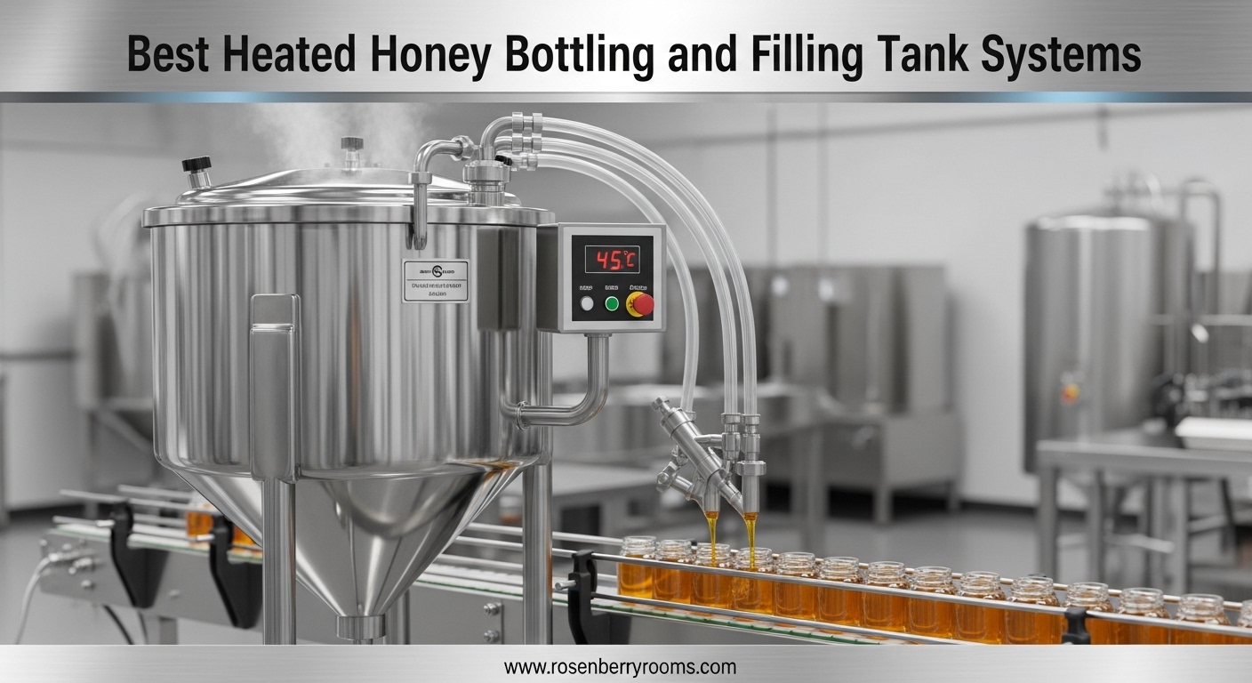 Best Heated Honey Bottling and Filling Tank Systems
