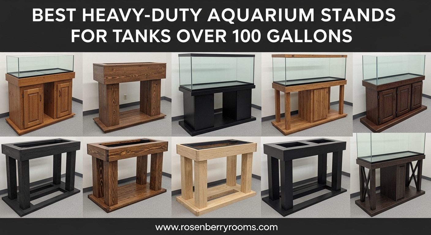 Best Heavy-Duty Aquarium Stands for Tanks Over 100 Gallons