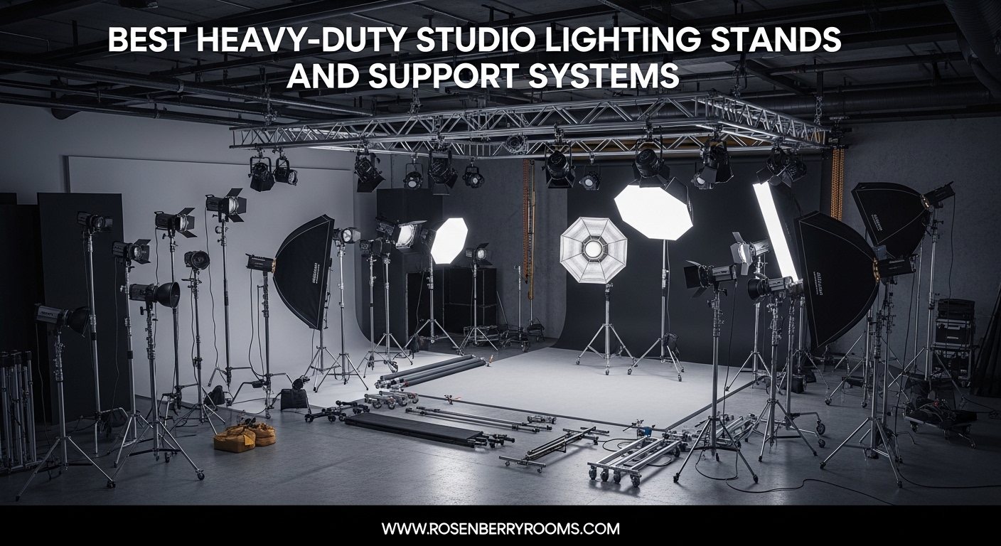 Best Heavy-Duty Studio Lighting Stands and Support Systems